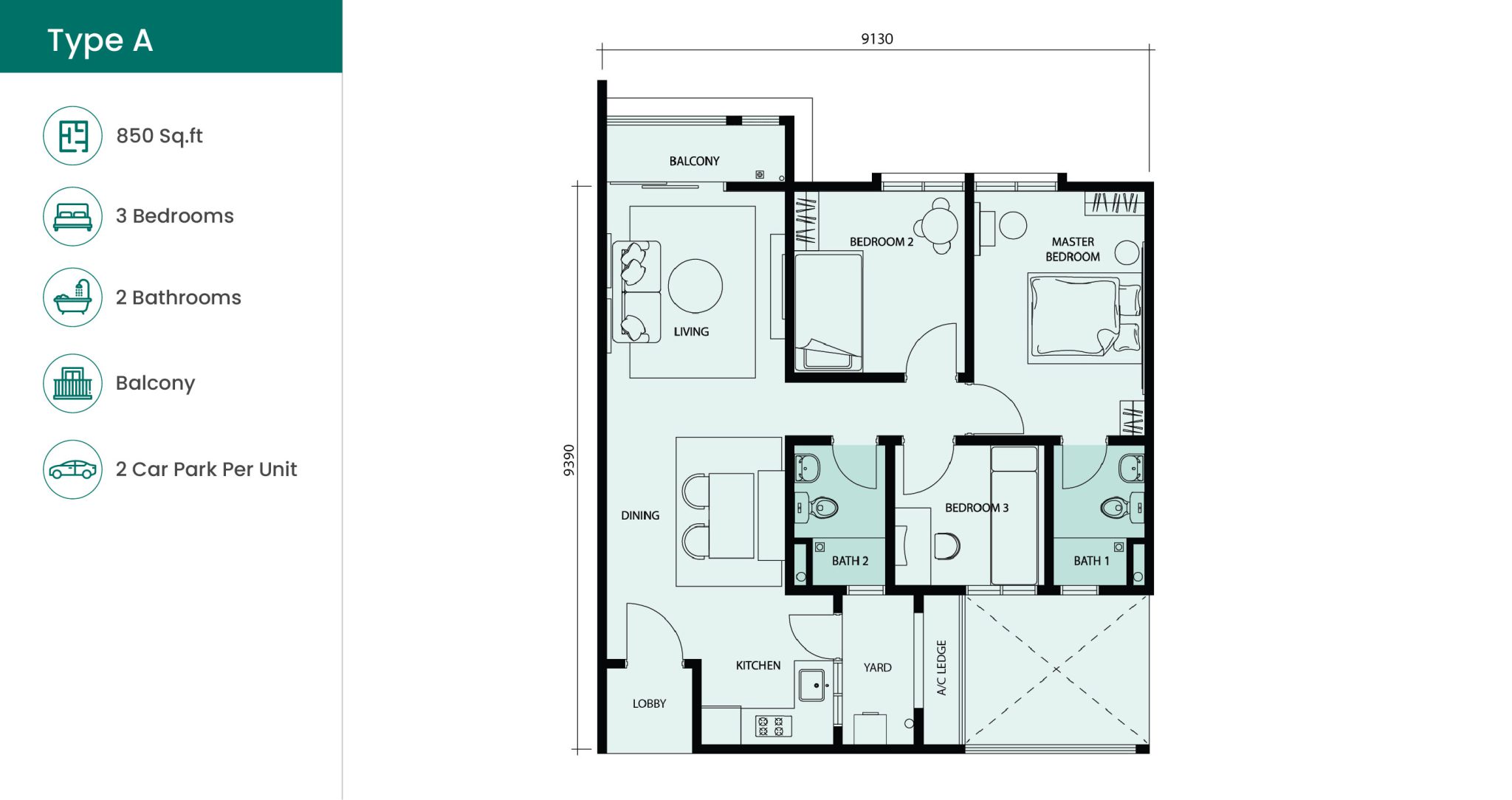 Forest Hill Damansara Floor Plan Layout