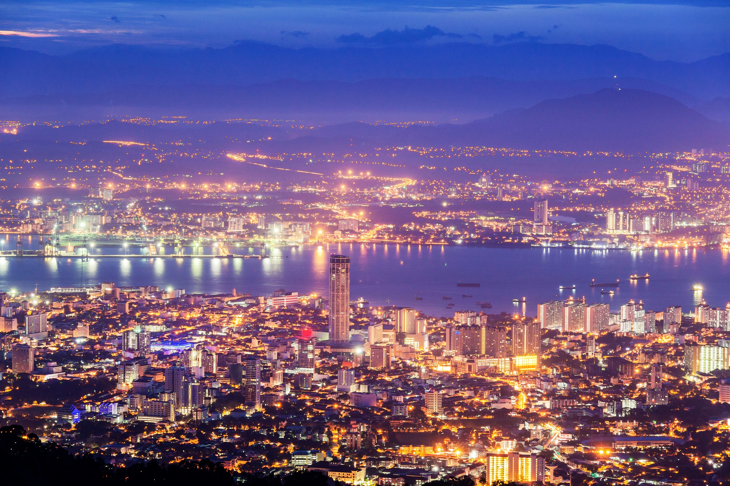 View from Penang Hill